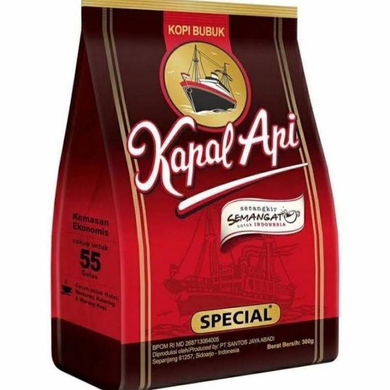 

Kopi Kapal Api Special Merah 350 Gram Kopi Bubuk Instan 350 Gr