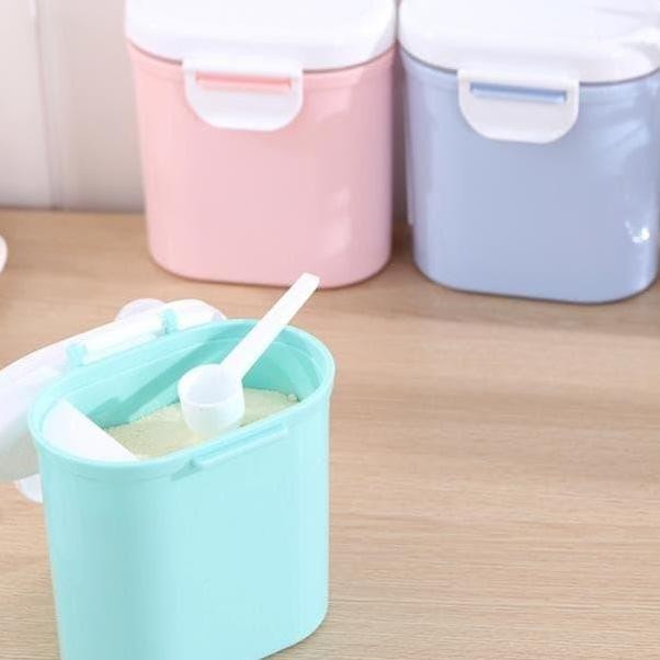 

Tempat Kotak Penyimpanan Susu Bubuk Bumbu Biskuit Sna Toples Large