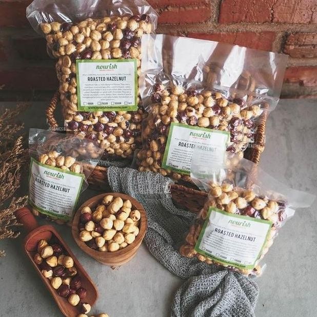 

Gr Roasted Hazelnut Kacang Hazelnut Panggang