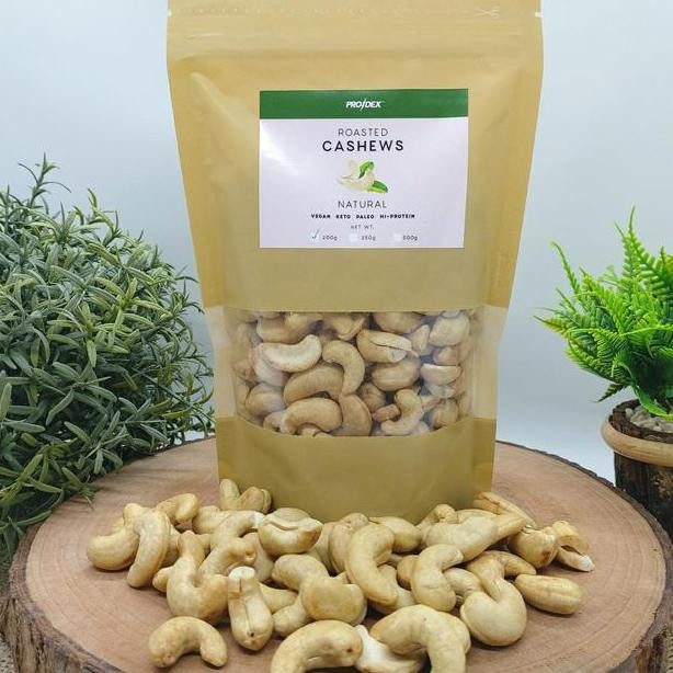 

Roasted Cashew Nuts Kacang Mede Panggang 200G Healthy Sna