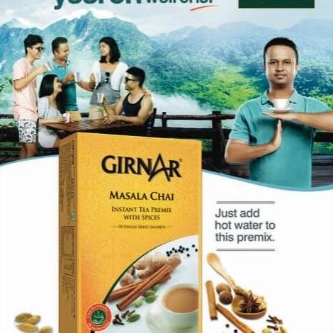 

paling diminati] GIRNAR MASALA CHAI INSTANT TEA PREMIX WITH SPICES 140GM