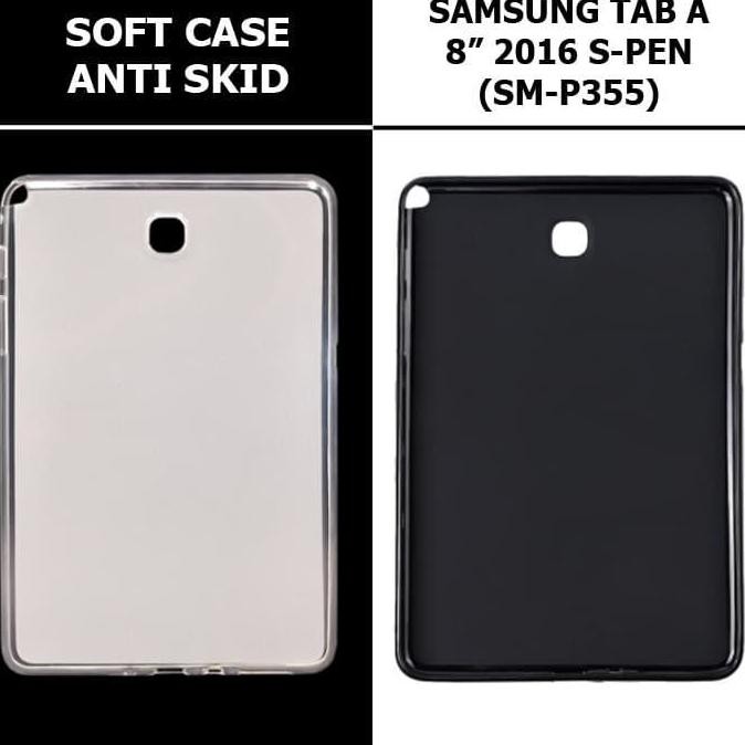 BEBAS ONGKIR - Samsung Tab A 8.0 inch SM-P355 Silikon Softcase Soft Case Cover