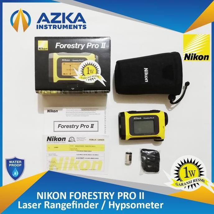 Nikon Forestry Pro II / Forestry Pro 2 Laser Rangefinder Hypsometer
