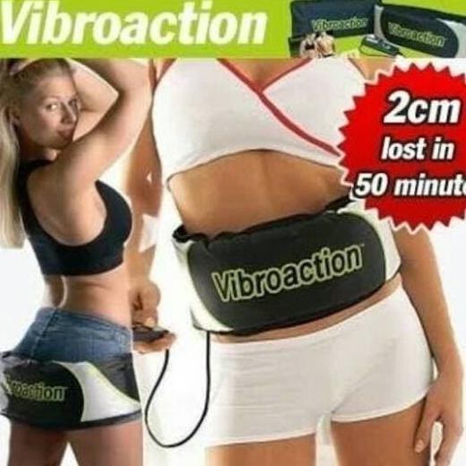 Sabuk Getar Penghancur Lemak Tubuh Vibroaction