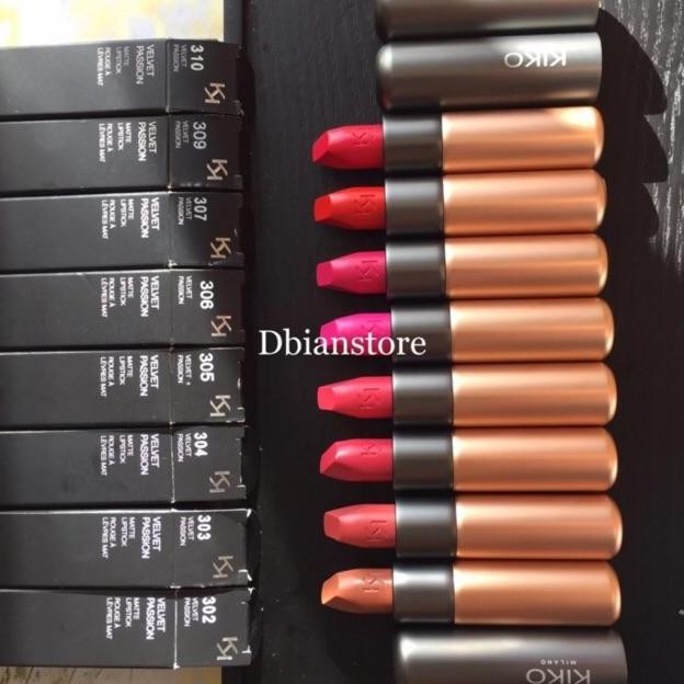 Kiko Milano Velvet Passion Lipstick Berkualitas