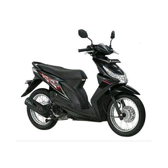 Full Body Halus Motor Beat Karbu Warna Merah Doff Motorcycle