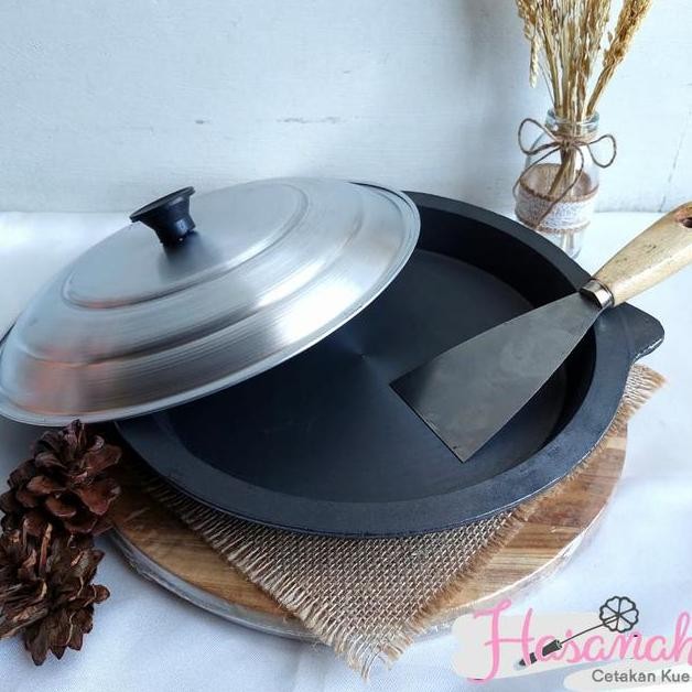 

Cetakan Loyang Martabak Manis Terang Bulan 22 Cm Cor Besi Baja Tebal