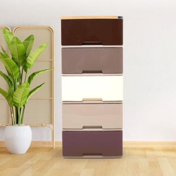 TERMURAH - LEMARI PLASTIK ROVEGA LEMARI SUSUN ROVEGA CABINET DRAWER CMG 7