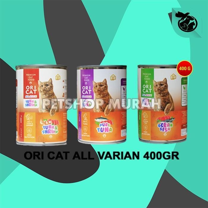 

STID Makanan Kucing Basah Ori Cat Kaleng Wet Food 400 Gram