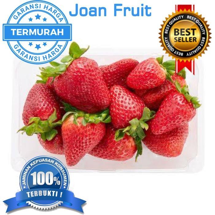 

HSS PROMO TERMURAH 1kg Strawberry Frozen Buah Beku Stroberi Super grade