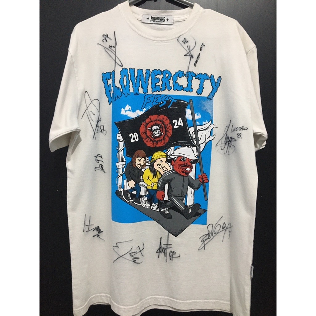 T-shirt BBTU BERTANDA TANGAN PEMAIN PERSIB