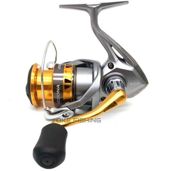 Gulungan Pancing Rill Rel Rell Shimano Sedona 2500FI Katrol Senar