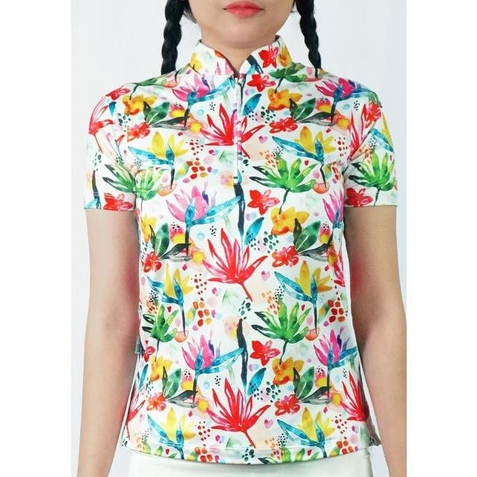 Trijee Sportswear Polo Shanghai Jersey Women Birch - Green