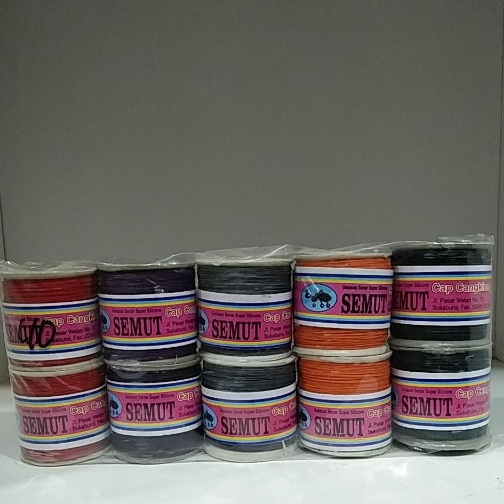 Bahan Terbaik Gelasan Senar Super Silicone Cap Semut/Cap Cangklong Super Tajam Dan Panjang Premium A