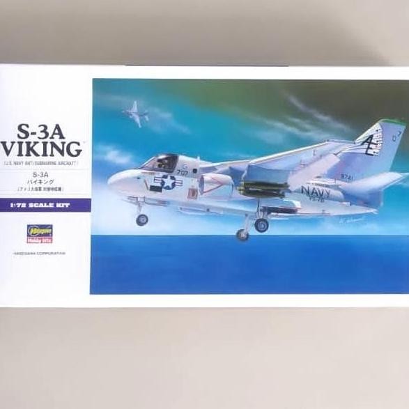 Hasegawa 1/72 S-3A Viking (U.S. Navy Anti-Submarine Aircraft)