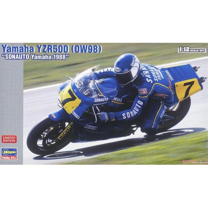 Hasegawa 21752 1/12 Yamaha YZR500 (0W98) SonAuto Yamaha 1988