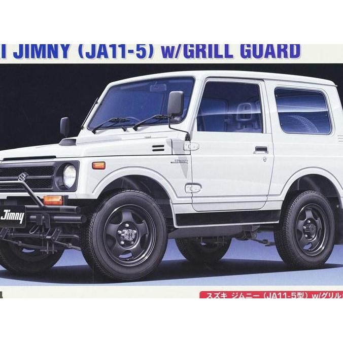 Hasegawa 20650 1/24 Suzuki Jimny (JA11-5) with Grill Guard  model kit