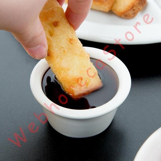 Ramekin Melamine 7x3.3cm / Sloki Tempat Saus Melamin 70ml