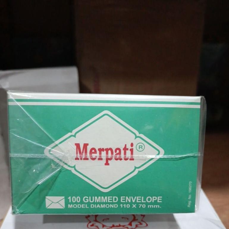 

Promo Amplop Merpati Kecil 110X70Mm Isi 5 Pack Promo