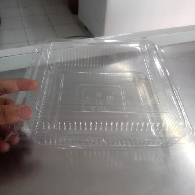 Mika Plastik Kotak 1A(Bolu 4telur)mika bolu kue