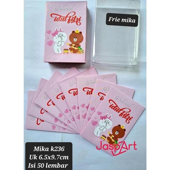 

AMPLOP LEBARAN HARI RAYA 2024 IDUL FITRI MIKA UKURAN MEDIUM ISI 50 LEMBAR KARTUN LUCU