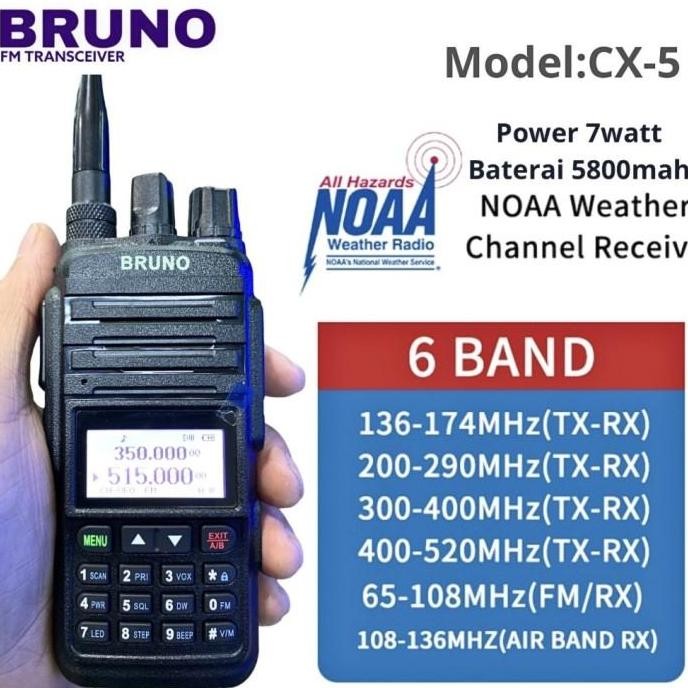 WALKIE TALKIE HT BRUNO WALKIE TALKIE LA