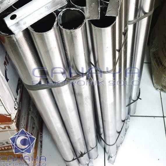 Cagak Tiang 1.5 dim 1m Klem Parabola Dinding inci meter Dish Pipa p
