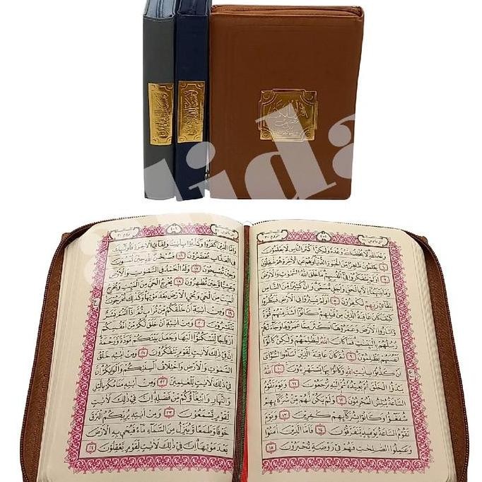 

AlQuran Mushaf Al-Kafi ukuran A5, Al-Quran resleting Alkafi uk sedang LM