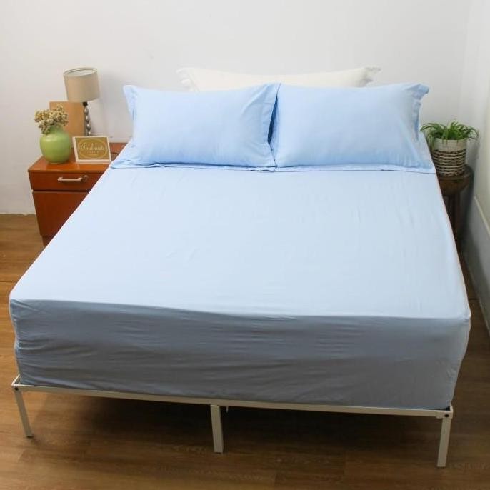sprei katun jepang polos 120x200 160x200 180x200 200x200