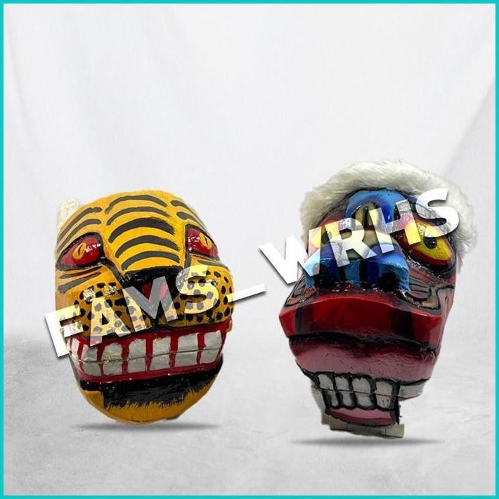 Barongan Kepruk Kucingan Kepala Barongan Jaranan Barongan Kayu Kd 42