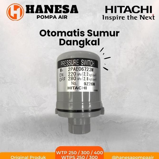 Otomatis Hitachi (Pressure Switch)