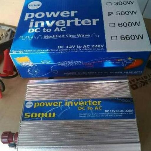 Power Inverter DC to AC 500 Watt - 12VDC ke 220VAC