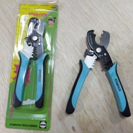 Tang Kupas Kabel Listrik 8" / Tang Potong Kabel STAMVICK