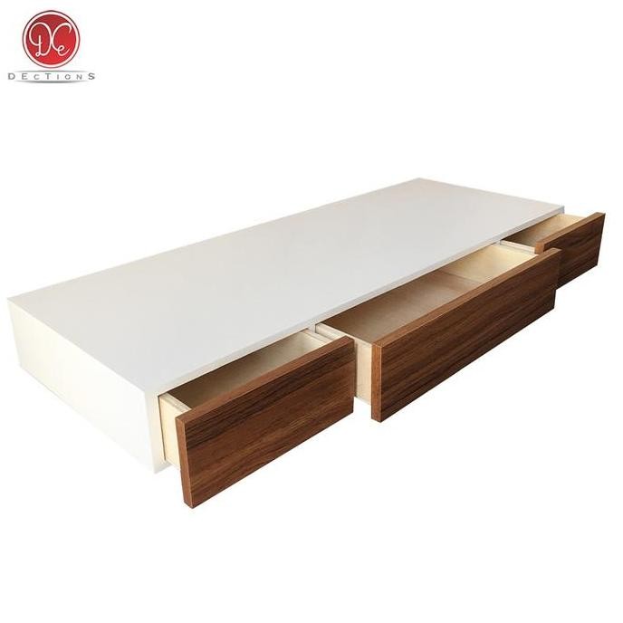 Ambalan Laci Gantung Rak Meja Tv Laci 80X30X9 Cm Minimalis Aesthetic Allshop