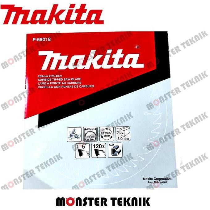 Mata Circular Saw 255mm 120T Makita P 68018 Aluminium 1"x3.0mm P68018