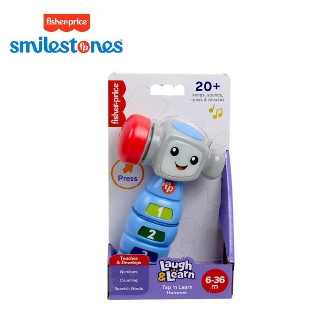 Fisher Price Tap 'N Learn Hammer - Mainan Edukasi Anak Balita