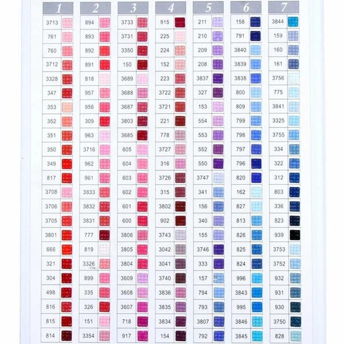 Diamond Painting DMC Beads - SQUARE