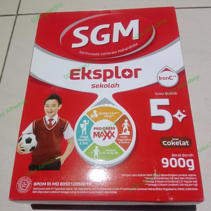 

susu sgm 5 plus 900gr NS