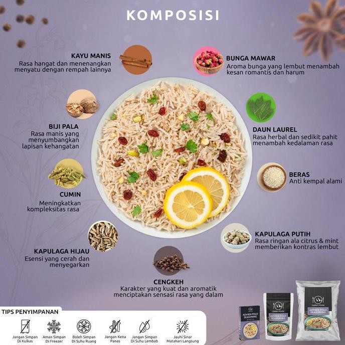 

Bumbu Advieh Polo - Cairo Food 100 Gr