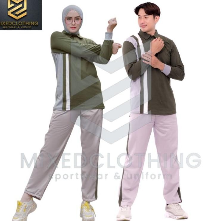 Baju Setelan Olahraga Couple Pria Wanitasetelan Olahraga Uniseks