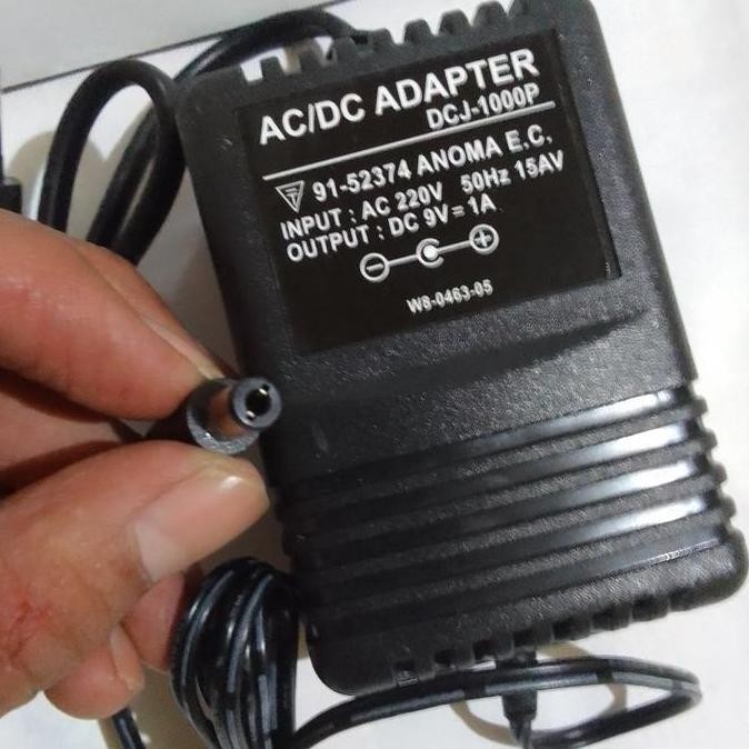 AC/DC Adapter 9V 1A adaptor trafo 9v 1a RESTOCK!