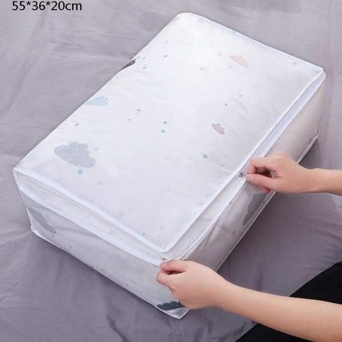 Tas Laundry Lipat / Tas Penyimpanan Portable Storage Box Organizer Allshop