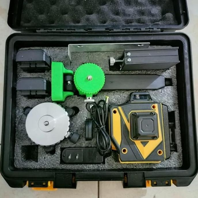 3D 12 Line Laser Level Green Hijau / Laser Level 12 Garis