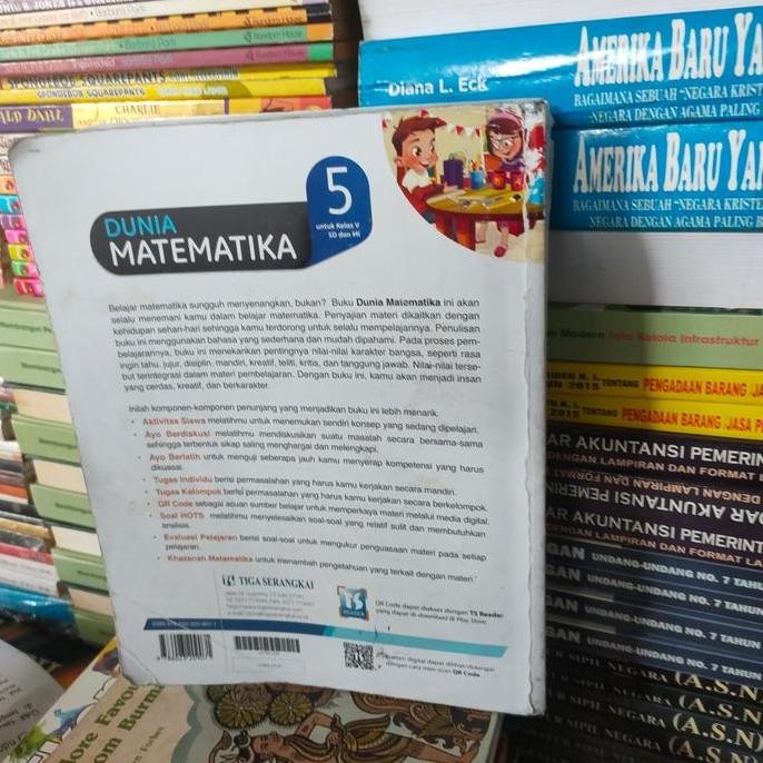 dunia matematika kelas 5 SD hots k13 platinum Redy 