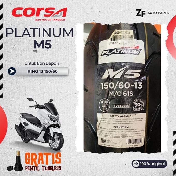 BAN MOTOR NMAX TUBELESS CORSA M5 NMAX PCX ADV murah