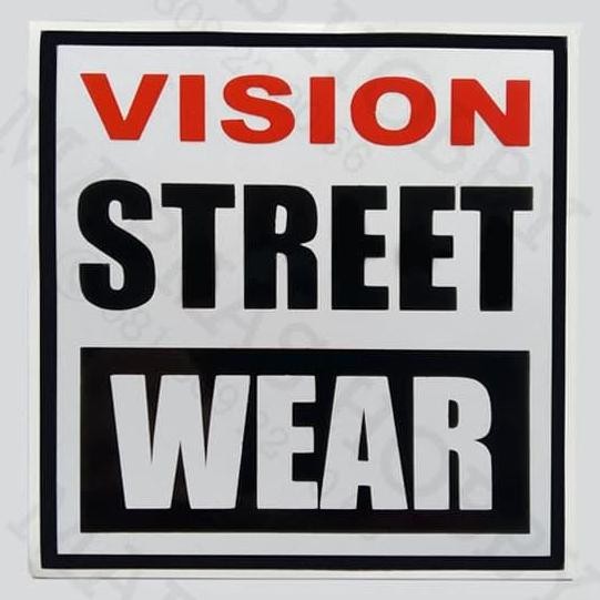 

Ready !!! Stiker Vision Street Wear