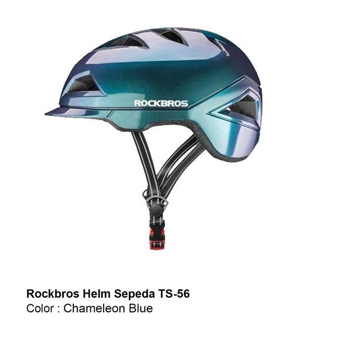 ROCKBROS TS-56 Helm Sepeda Bicycle Helmet Commuter Helmet Ebike MTB Roadbike