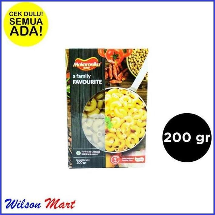 

MAKARONIKU MAKARONI ELBOW 200 GRAM