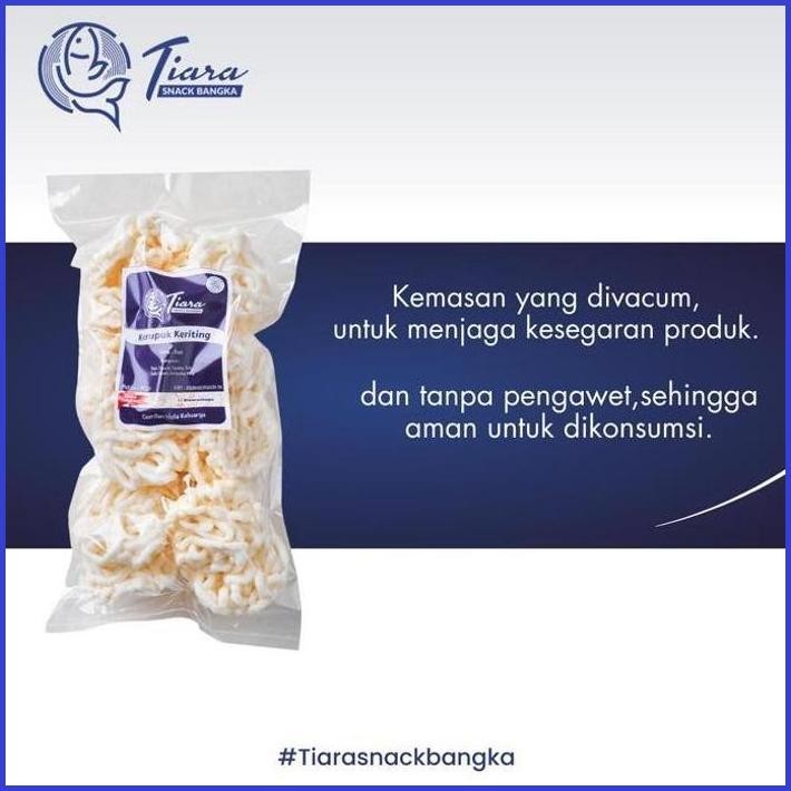 

KERUPUK KERITING IKAN TENGGIRI ASLI BELINYU BANGKA (PAKETAN) SNACK CEMILAN