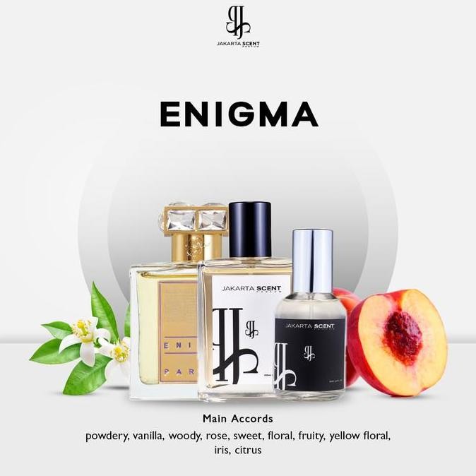 BEBAS ONGKIR - Js Parfum inspired by Enigma for Unisex Perfume Pria Wanita Wangi